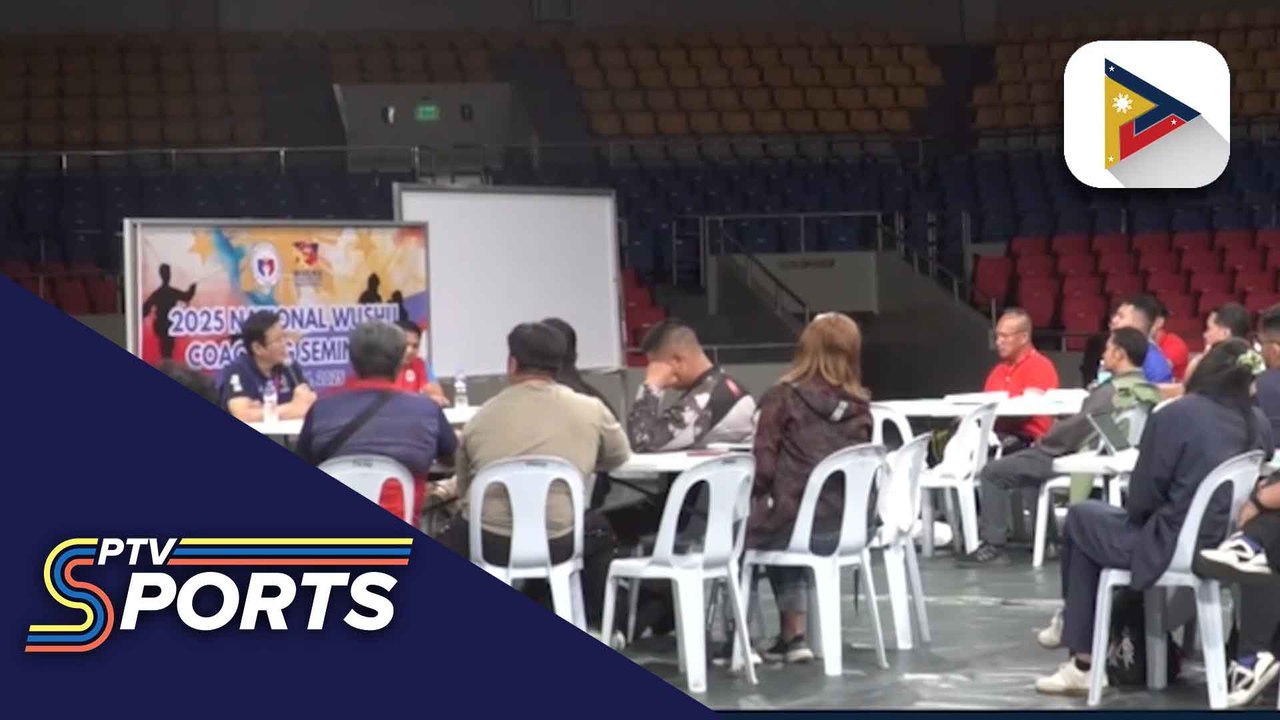 Day 1 ng 2025 National Wushu coaching seminar, matagumpay
