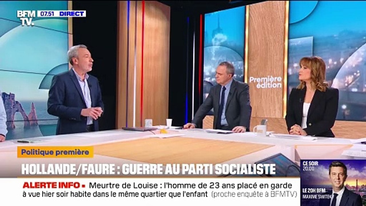 Olivier Faure et François Hollande s'affrontent par interviews interposées