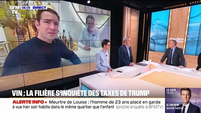 Surtaxe américaine sur les vins et spiritueux: l'inquiétude des viticulteurs