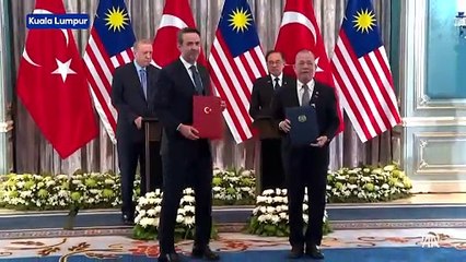Türkiye ve Malezya arasında çeşitli alanlarda anlaşma imzalandı