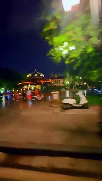"Last night in Hanoi 🌙✨ Roaming the vibrant streets, soaking in the energy, and savoring every moment. �🍜