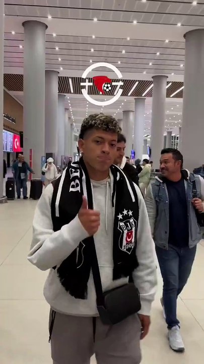 Beşiktaş'ın Yeni Transferi Elan Ricardo İstanbul'a Geldi