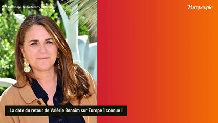 Absente depuis un moment d'Europe 1, Valérie Benaïm bientôt de retour ? On a la réponse