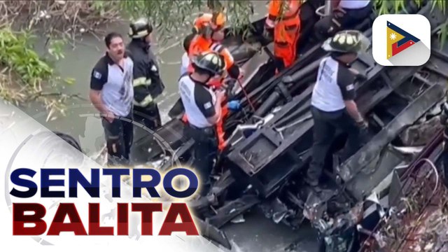 55 patay matapos mahulog sa ilog ang isang bus sa Guatemala