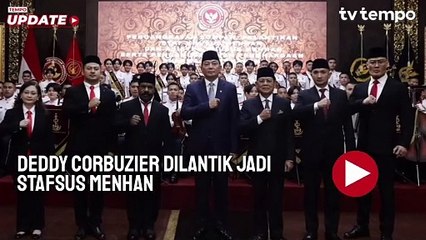 Deddy Corbuzier Dilantik Jadi Stafsus Menhan Sjafrie Sjamsoeddin