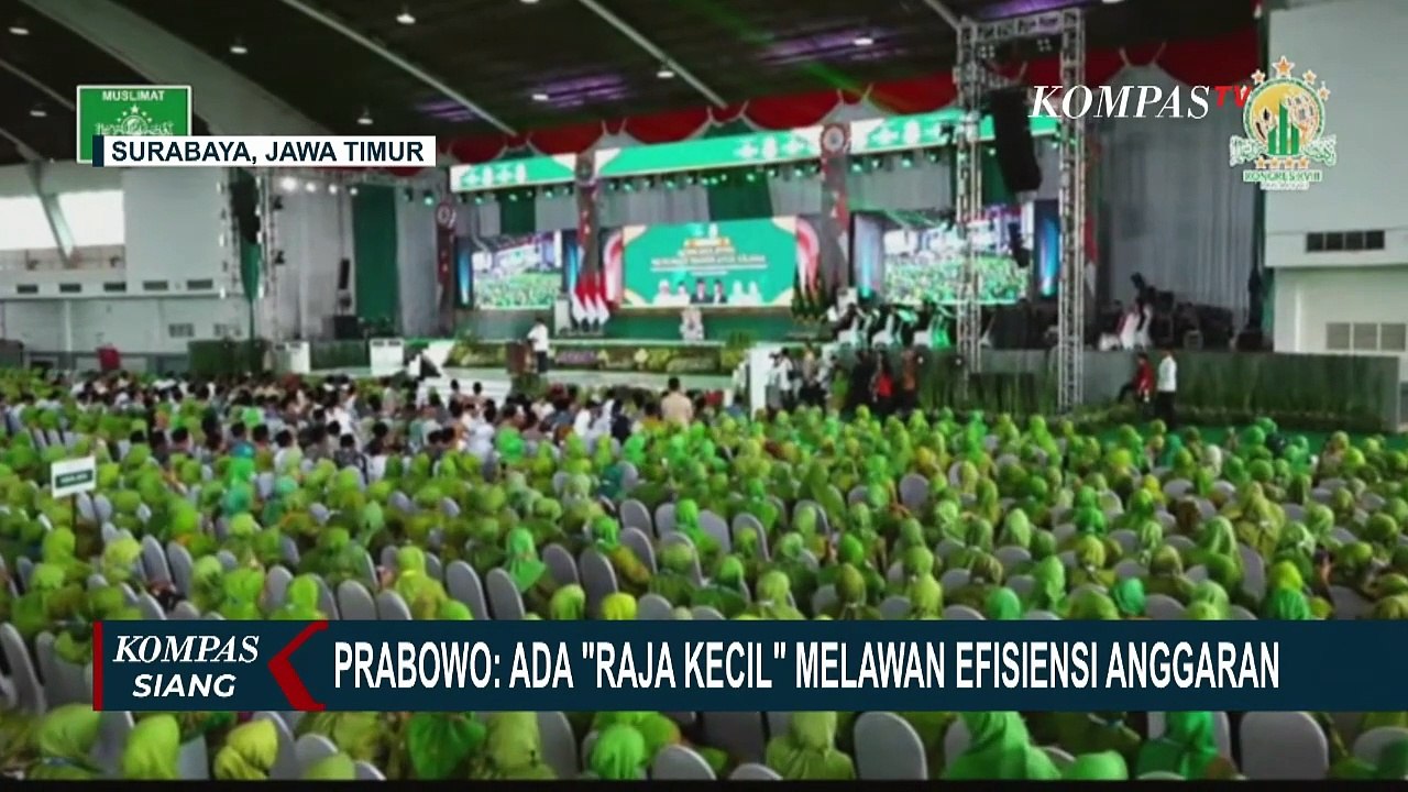 Momen Presiden Prabowo Sebut Raja Kecil Lawan Efisiensi Anggaran | EFISIENSI ANGGARAN
