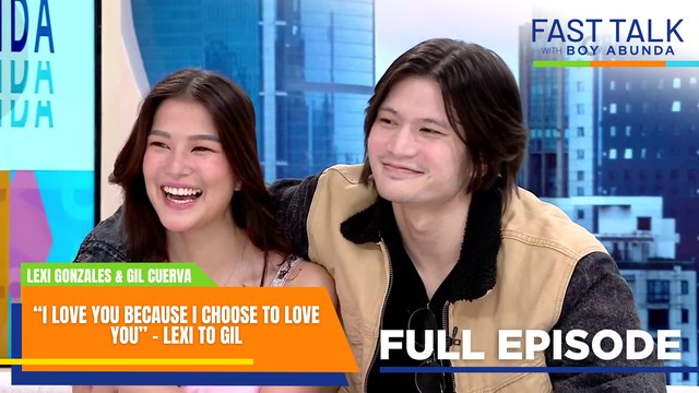 Fast Talk with Boy Abunda: Lexi Gonzales and Gil Cuerva’s pandemic lovers journey (Full Episode 531)