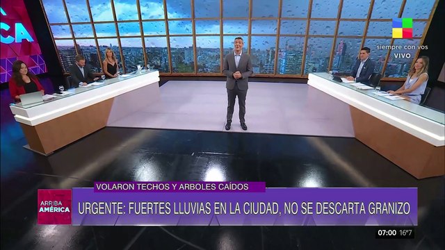 Fuerte tormenta azota Buenos Aires: caos en las calles y masivo apagón