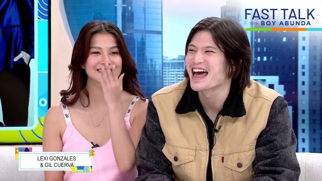 Fast Talk with Boy Abunda: Paano napunta sa kotse ang first kiss nina Lexi at Gil?