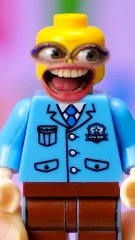Lego Man Out Of Wax Crayons 🖍😱