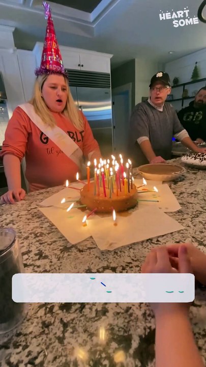 Birthday Candles Set Hair on Fire! 🎂🔥 | Heartsome