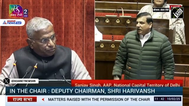 Delhi Election हारने के बाद संजय सिंह ने Rajya Sabha में कौन सा मुद्दा उठाया?