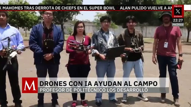 Drones con inteligencia artificial mejorarán la agricultura y la eficiencia agrícola
