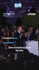 Macron parodie le « Drill, baby, drill » de Trump