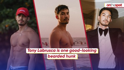 On the Spot: Tony Labrusca is one good-looking bearded hunk
