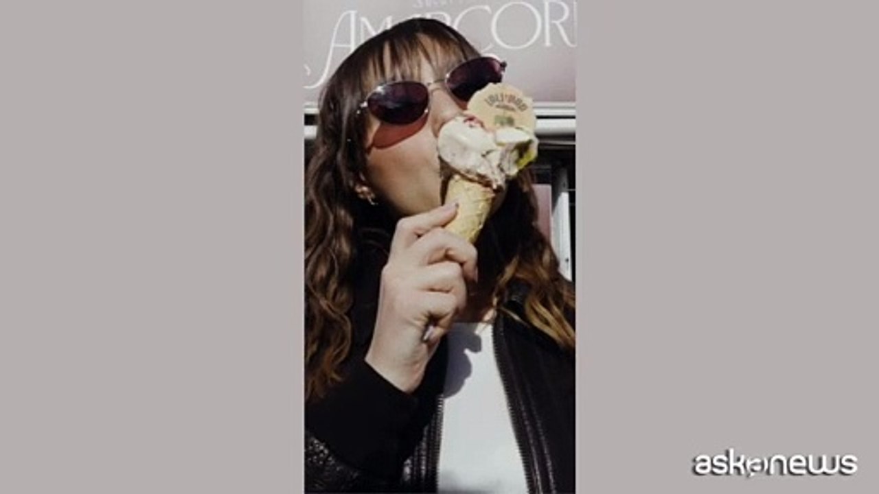 Sarah Toscano addolcisce Sanremo con la Gelateria Amarcord