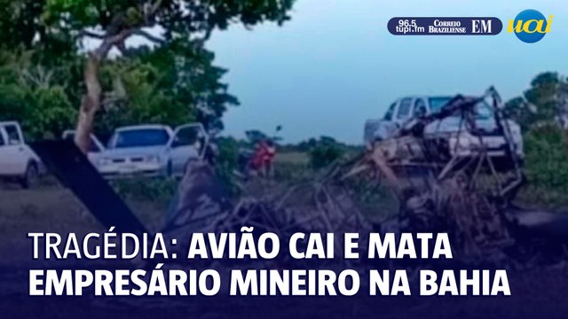 Empresário de Sete Lagoas morre em queda de avião na Bahia