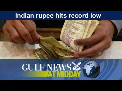 Indian rupee hits record low - GN Midday Tuesday Aug 6 2013
