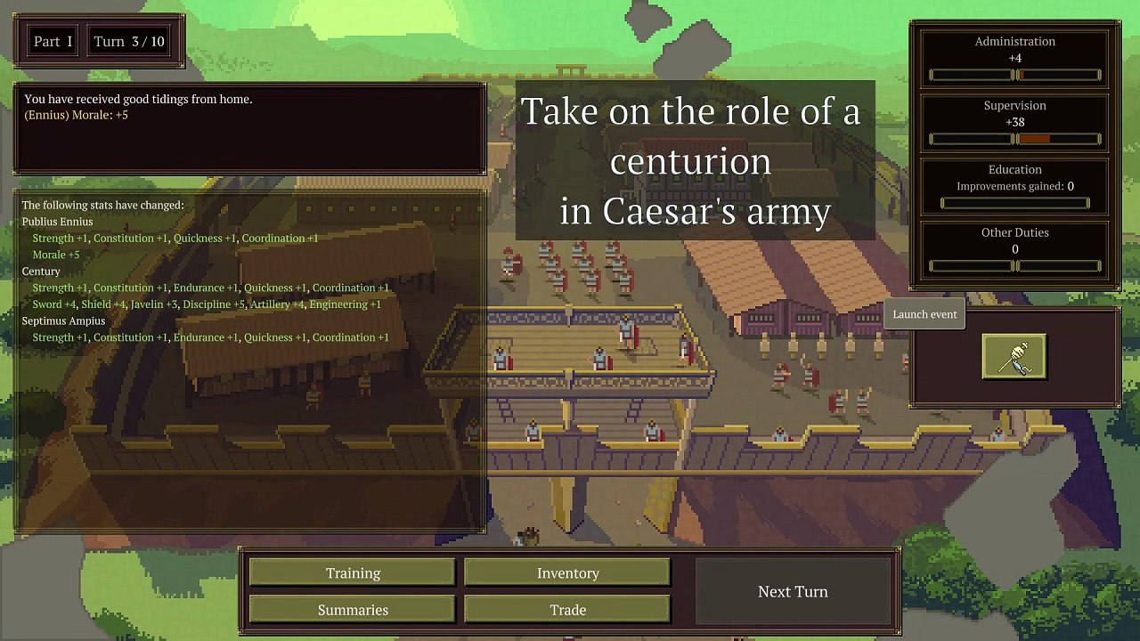 Never Second in Rome - Gameplay Trailer