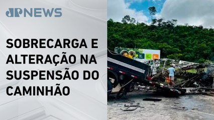 PRF conclui investigação do acidente na BR-116 em MG