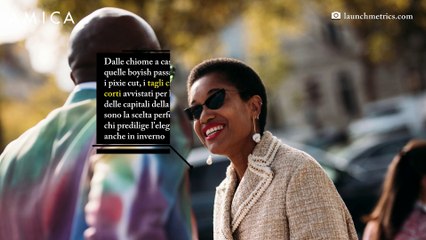 Sguardo ai capelli corti dell'inverno 2025, secondo lo street style