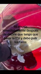 Jovem partilha que tem de ir à inspeção com o carro. Avó assume controlo