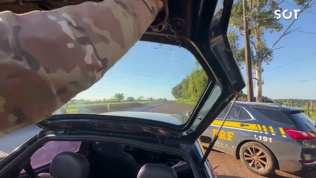 Em três ocorrências praticamente simultâneas, PRF apreende maconha e Haxixe “Ice” em Lindoeste