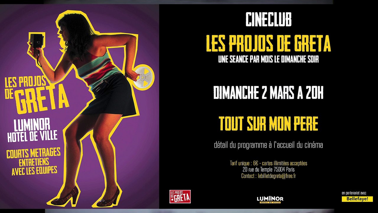 Les Projos de Greta : Tout sur mon père Bande-annonce VF