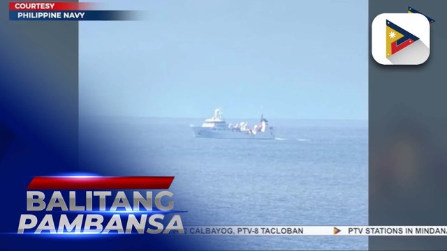 PHL Navy at PCG, patuloy na binabantayan ang Chinese research vessel ng Tsina na pumasok sa archipelagic waters ng Pilipinas