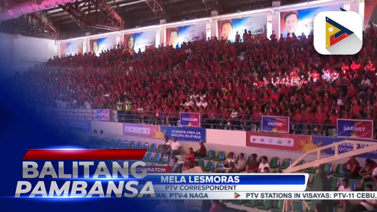 Proclamation rally ng Alyansa para sa Bagong Pilipinas, umarangkada na sa Laoag City, Ilocos Norte
