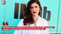 Alexandra Daddario discovers happiness after becoming a mother