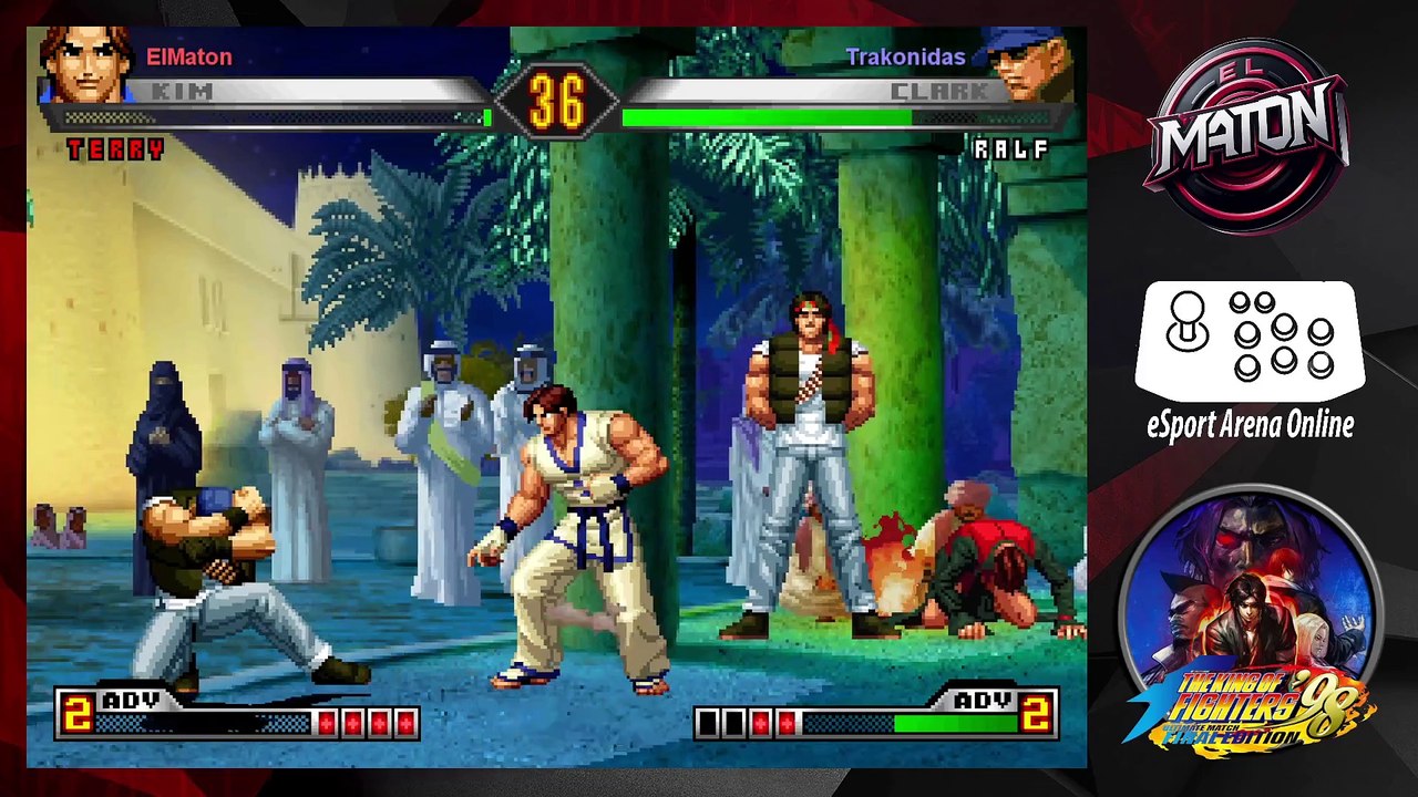 The King of Fighters '98UM • Luchas en linea • "Trakonidas" vs "ElMaton" • 2025/02/09 • #casualplay