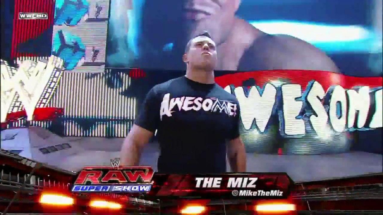 WWE star The Miz