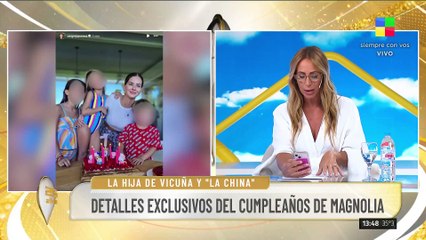 Fiesta, espuma y una edición de fotos llamativa: la tensa guerra entre La China Suárez y Vicuña