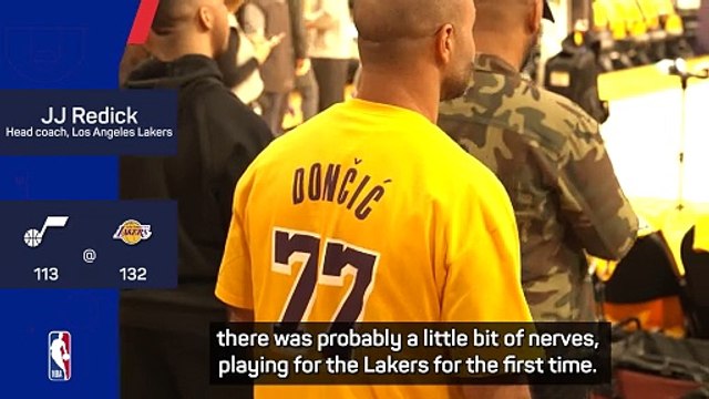 Doncic didn't make Lakers debut 'about Luka' - Redick
