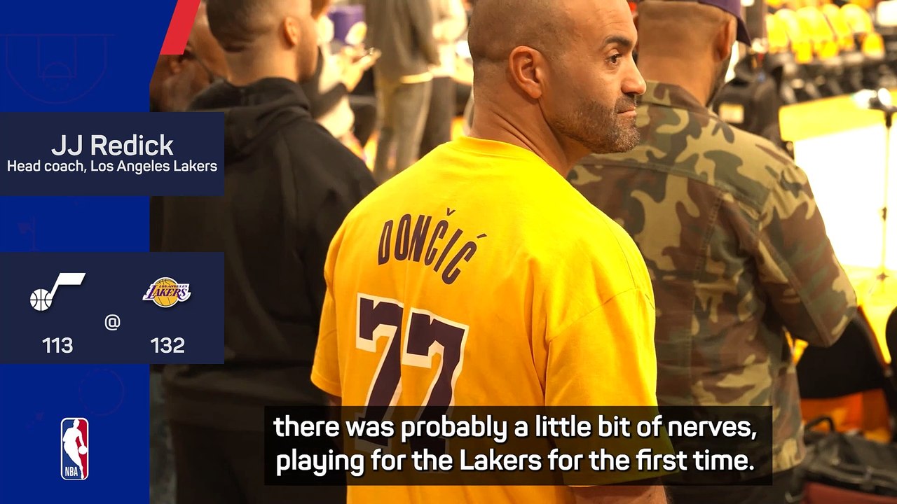 Doncic didn't make Lakers debut 'about Luka' - Redick