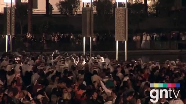 Burj Khalifa, the world's tallest tower, opens in Dubai