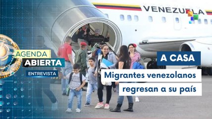 Arriban a Venezuela primeros migrantes procedentes de EE.UU.