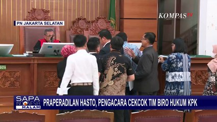 Momen Praperadilan PDIP Hasto Diwarnai Cekcok Penasihat Hukum & Tim Biro Hukum KPK
