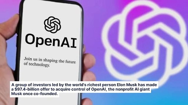 Battle Of The Billionaires: Elon Musk Co-Founded OpenAI, Now He's Bidding $97.4B To Take Back The Company