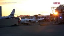 In Arizona scontro tra due jet in aeroporto Scottsdale: un velivolo si spezza a met?