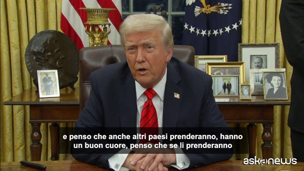 "Tutti via da Gaza appena potranno", Trump fa pressing su Paesi vicini
