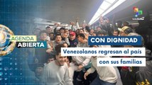 Agenda Abierta 11-02 Venezuela recibió 190 connacionales llegados de EE.UU.