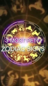 3 most PETTY zodiac signs .. 🤪 #astrology #zodiacsigns #gemini #cancer #sagittarius