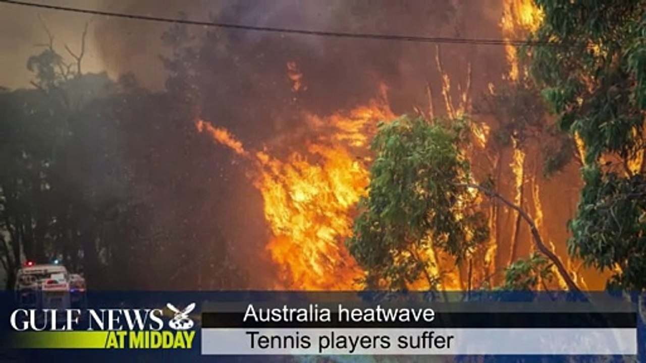 Australia heatwave affects tennis players at Australian Open - GN Midday