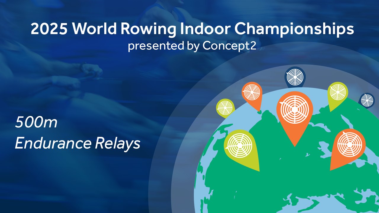 2025 World Rowing Indoor Championships, presented by Concept 2 - live streaming