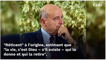 "Amaigri comme mon petit doigt" : Alain Juppé marqué par la mort de son père et sa maladie