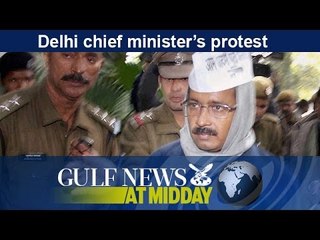 Police stop Delhi chief minister's protest - GN Midday
