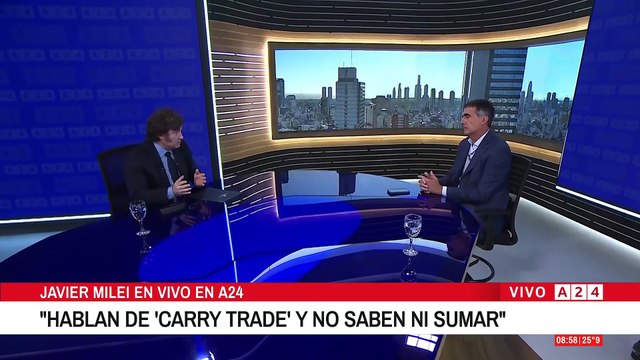 ¿Dólar caro o dólar barato? : Problemas de sonido en la explicación de Milei sobre el balance de la Economía