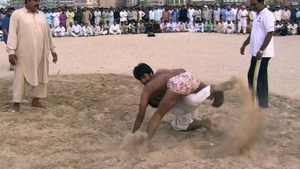 Asian style wrestling in Deira
